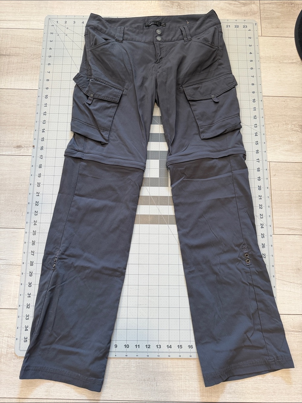 Prana grey hiking pants